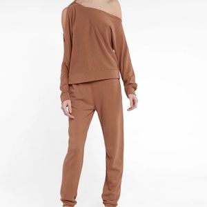 Brown sweatsuit
